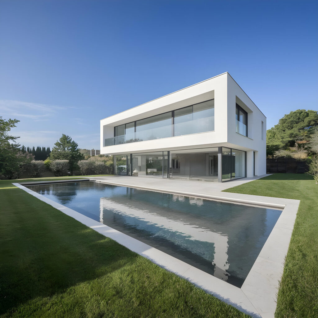 Promoción residencial de obra nueva con piscina